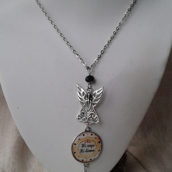 collier "mi ange, mi demon"