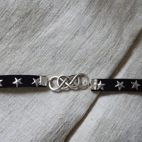 bracelet "ruban étoile et infini"