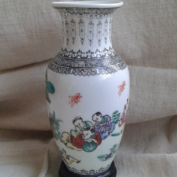 Small Chinese Vase Etsy