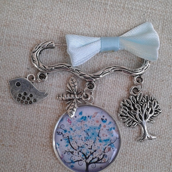 broche "arbre de vie"