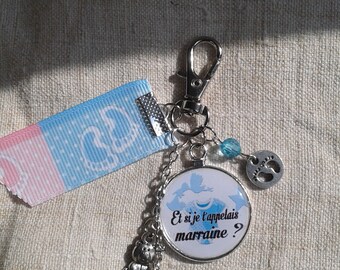key ring "What if I called you godmother"