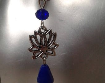 lotus flower earrings