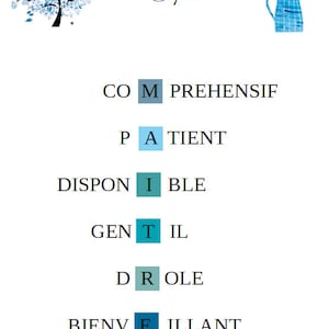 affiches papa, papi, maître, parrain, tonton, personnalisables, au choix