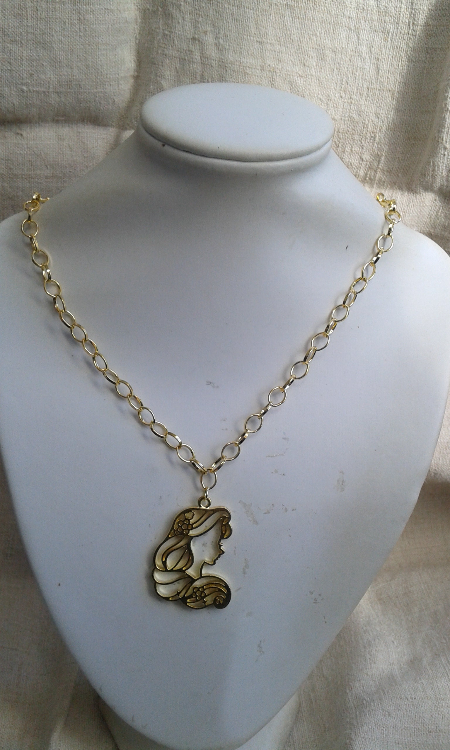 Collier LOLLIPOPS Gros Maillons & Breloques Multiples - Thème Fruits, Occasion