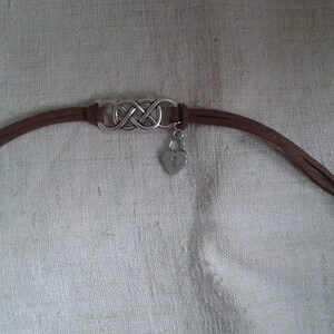 bracelet &quot;infinite and heart&quot;