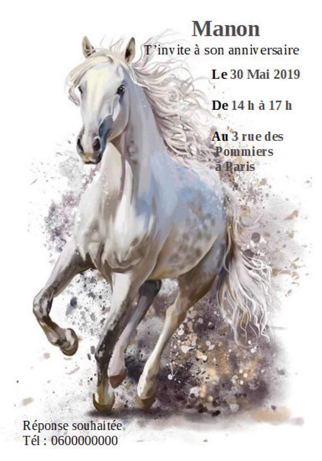 Lot De 12 Cartes D'invitation Avec 12 Enveloppes Pour 9ème