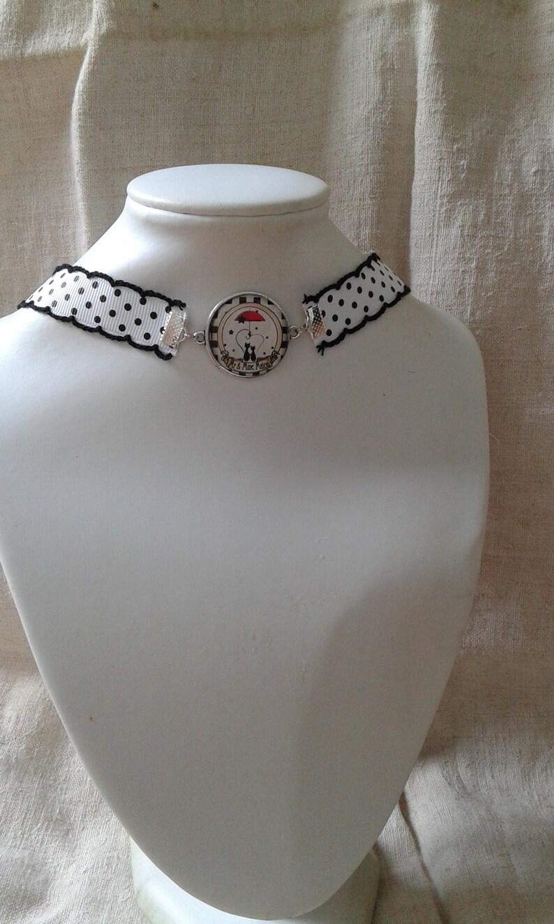 Choker necklace Mr and Mrs Matou