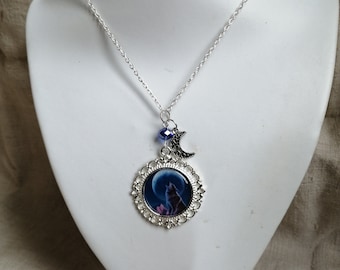 collier "loup"