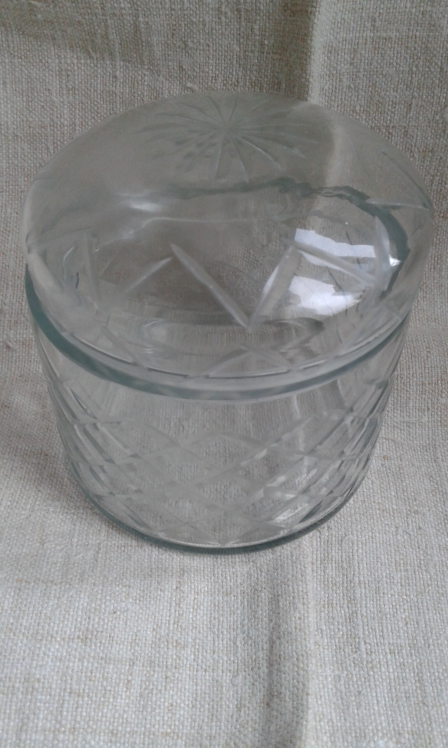 Bonbonnière en Verre