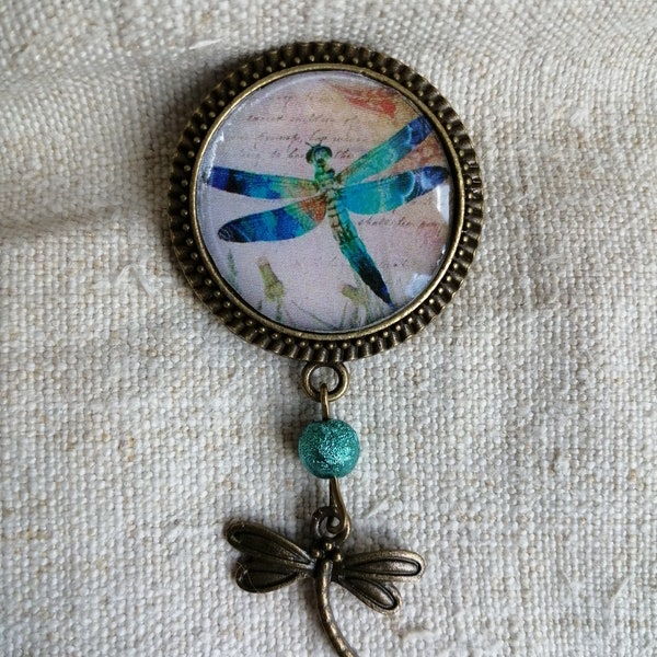 broche "libellule"