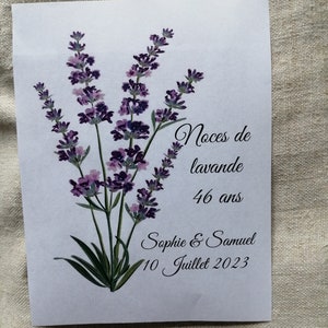 carte "anniversaire de mariage", personnalisable image 8