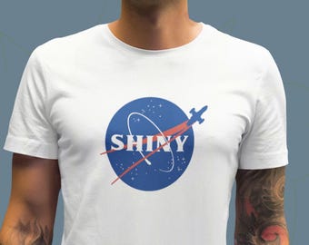 NASA Meatball Firefly T-Shirt | Sci-Fi Geek Tee | Nerdy Gift for Firefly Fans