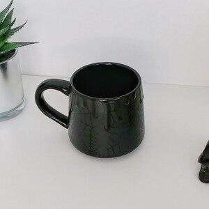 Matte Stumpy Mug, Webs Goth Mugs, Web Gothic Cup, Tea Coffee Lover ...