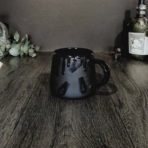 Matte Stumpy Mug, Coffin Goth Drink, Casket Gothic Cup, Tea Coffee ...