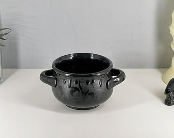 Matte Black Skull, Cauldron Candle Bowl, Soup Bowls, Gothic Cauldrons, Weird and Wonderful, Goth Home Gift, Skulls Bowls