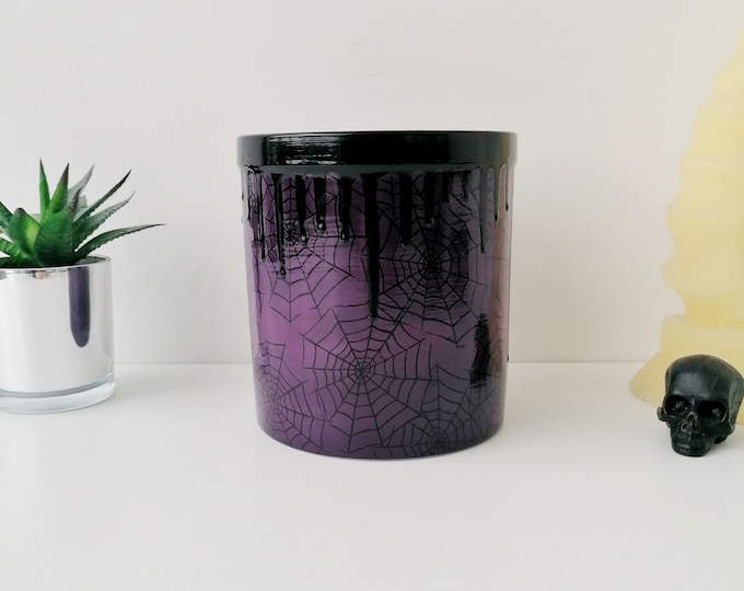 Wooden Urn Coffin Kitchen Utensil Holder Gothic Goth Horror Graveyard