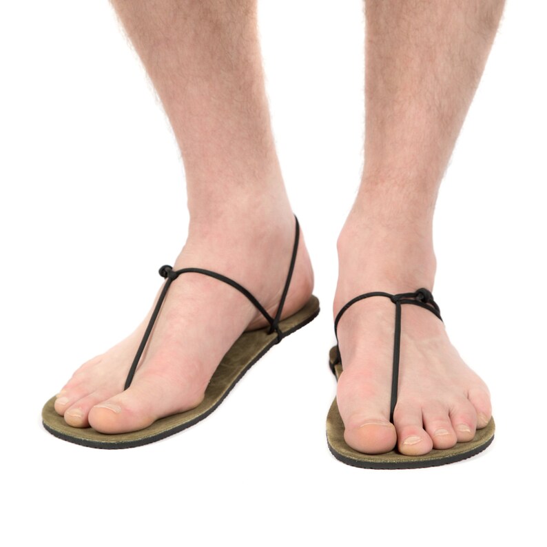 olive color sandals