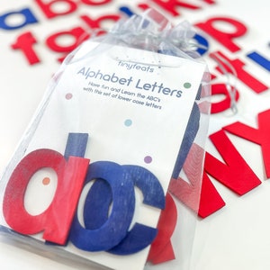 Montessori Alphabet Letters Set Felt- Montessori Letters Moveable Alphabet - Montessori Toys - Montessori Preschool - abc Toys for Preschool
