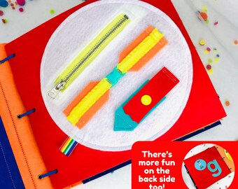 montessori buckle toy