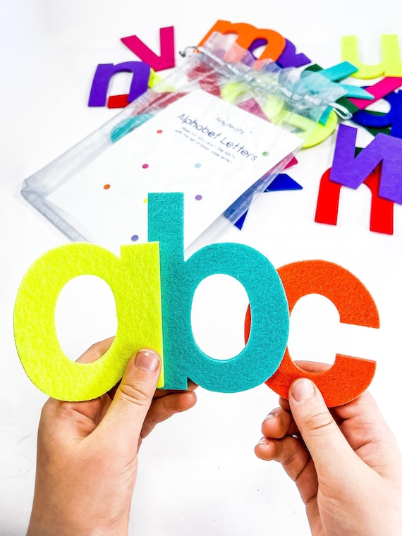 Alphabet Paper Blocks, Kids' Crafts