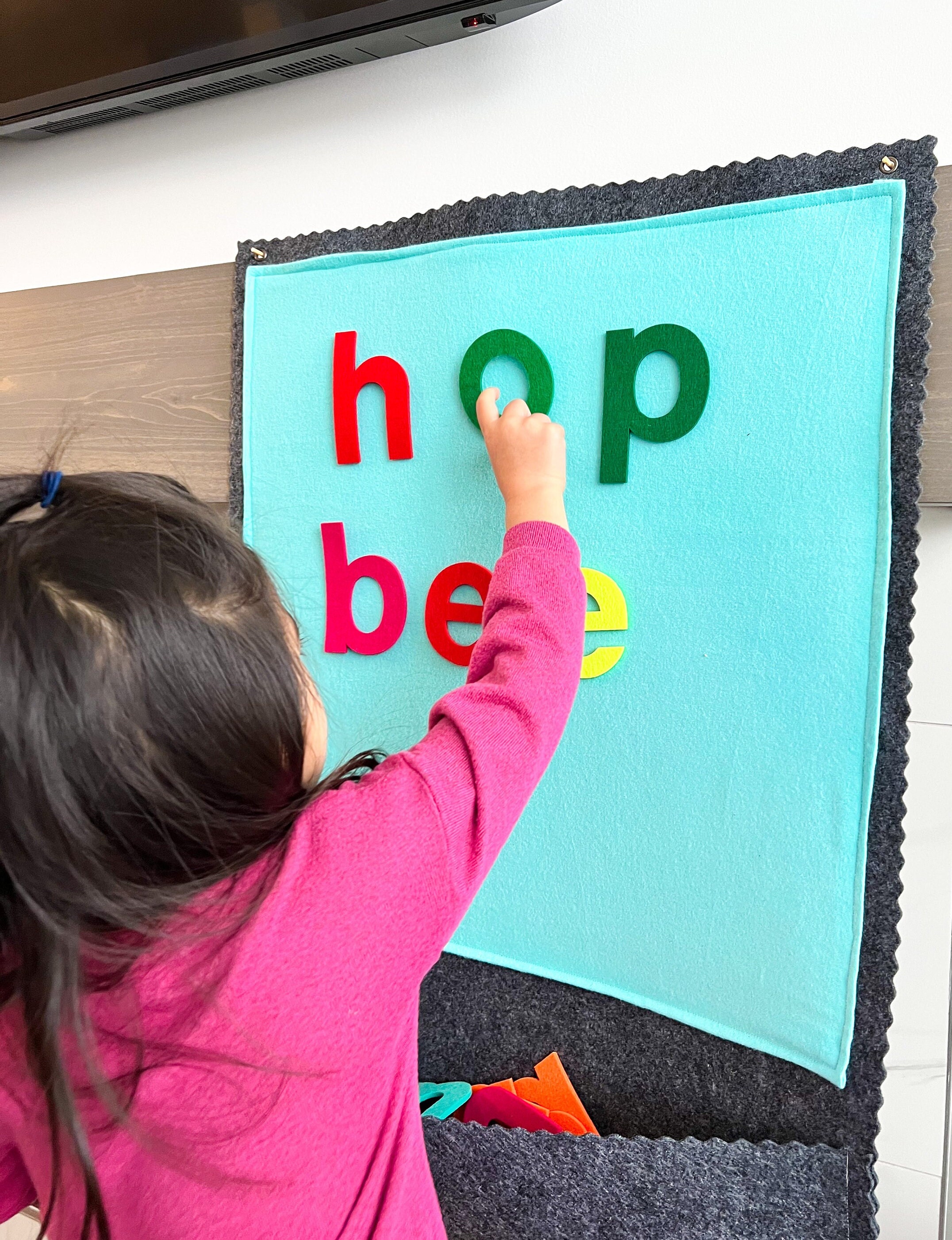 Flannel Boards Felt Boards for Kids Educational Toy for Toddler Flannel  Board Set Montessori Preschool Felt Wall Alphabet Set 