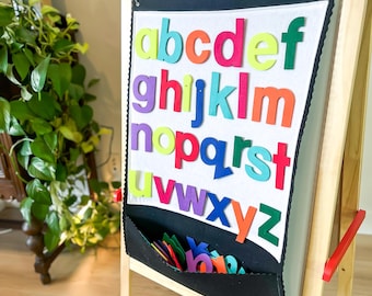 Felt Flannel Board: Montessori Alphabet Learning Toy