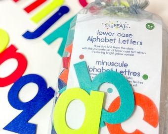 Felt Alphabet Letters: Montessori ABC Learning Toy