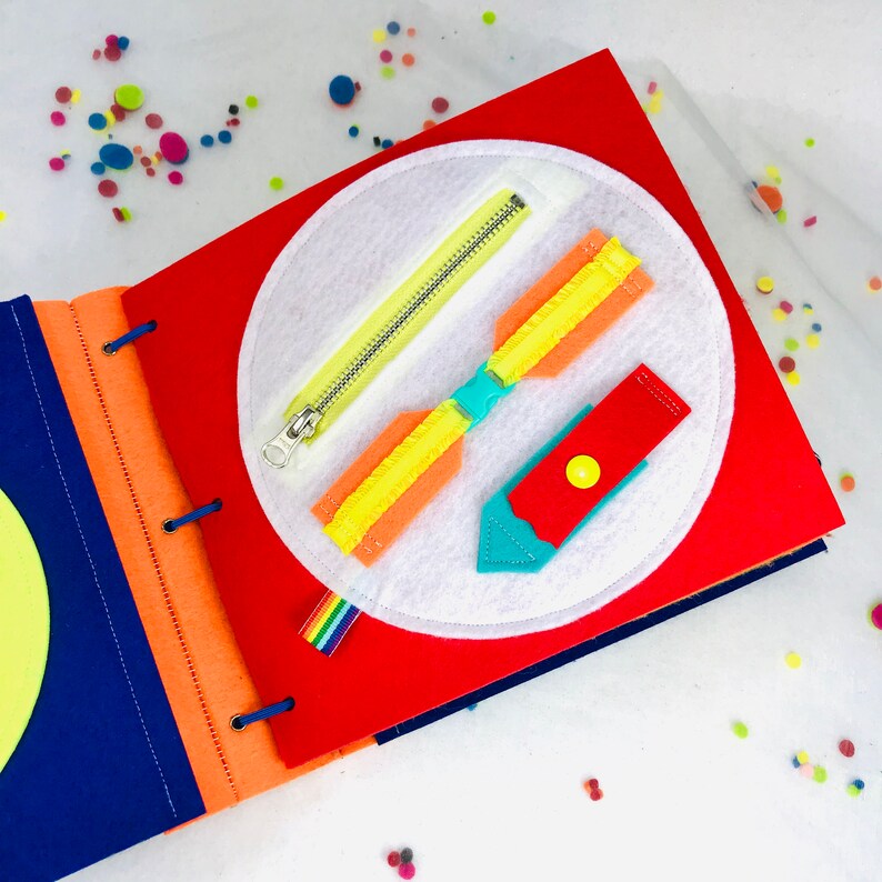 Buckle Page for TinyFeats Quiet Book Button Snap Buckle Etsy