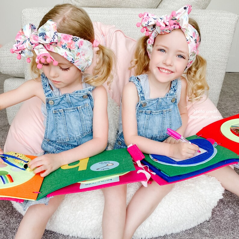 Weaving Quiet Book Page Montessori Fine Motor Skills Etsy