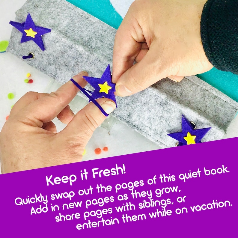 Best quite book design, add in more challenging educational activities to this quiet book pages as they grow. Montessori activities for baby, toddler or preschool aged girls and boys