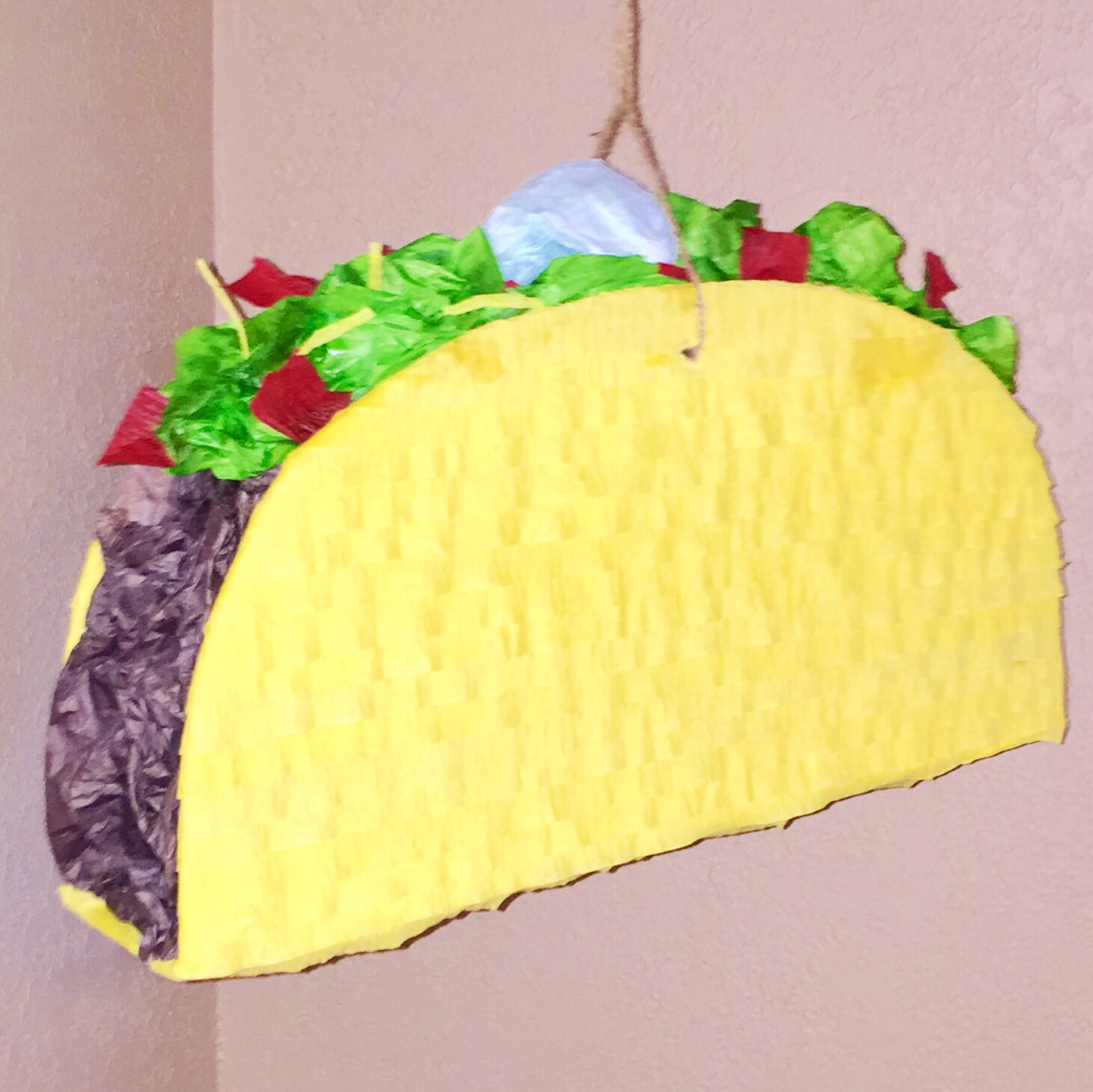 Taco Piñata / Birthday Piñata / Fiesta / Cinco de Mayo Piñata