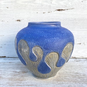 Wheel thrown ceramic vase, stoneware vase, Home decor, Handmade pottery,