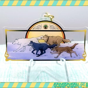Wolf&#39;s Rain - The Path to Paradise Acrylic Charm