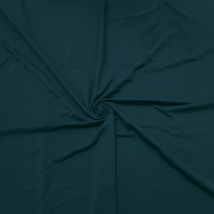 Hunter Green Matte Solid Nylon Spandex Swimwear Fabric by the Yard