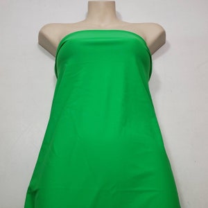 Green Solid Nylon Spandex Swimsuit Fabric by the Yard - Etsy
