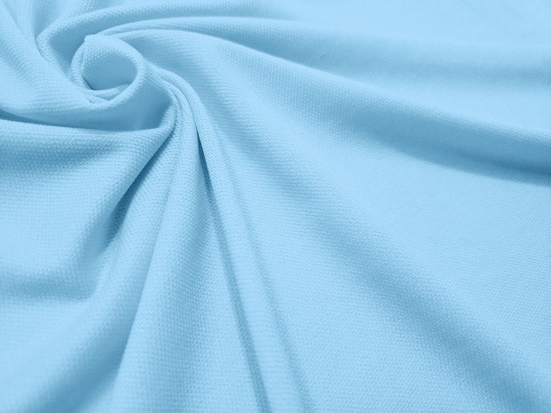 Light Blue Swimsuit Lining Fabric by the Yard