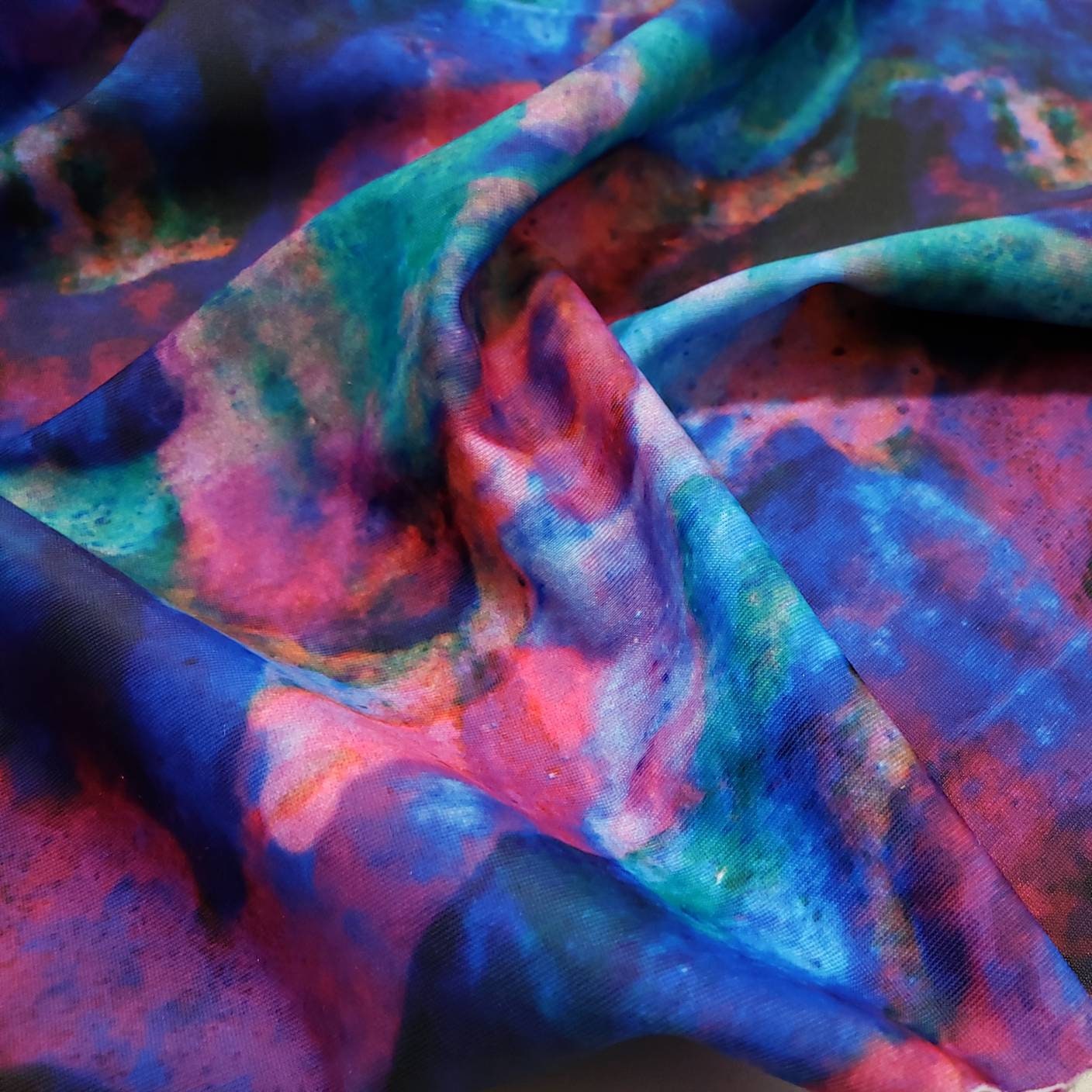 Wavy Abstract Marble Nylon Spandex Fabric for Bikini Swimsuit | Etsy