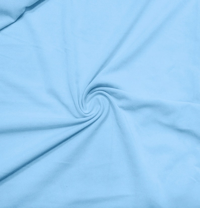 Light Blue Swimsuit Lining Fabric by the Yard