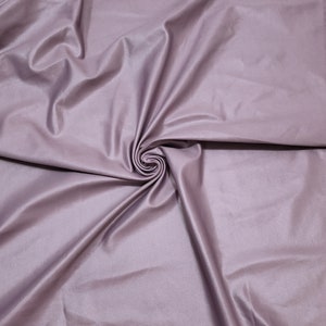 Lavender Liquid Latex Sheen Spandex Fabric: 4-Way Stretch
