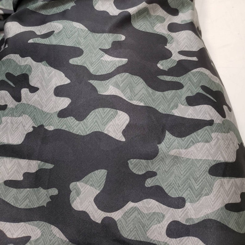 Zig-zag Chevron Camouflage Nylon Spandex Bikini Swimsuit | Etsy