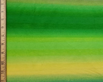 Gradient Stripes Lightweight Rayon Spandex Jersey Fabric by the Yard