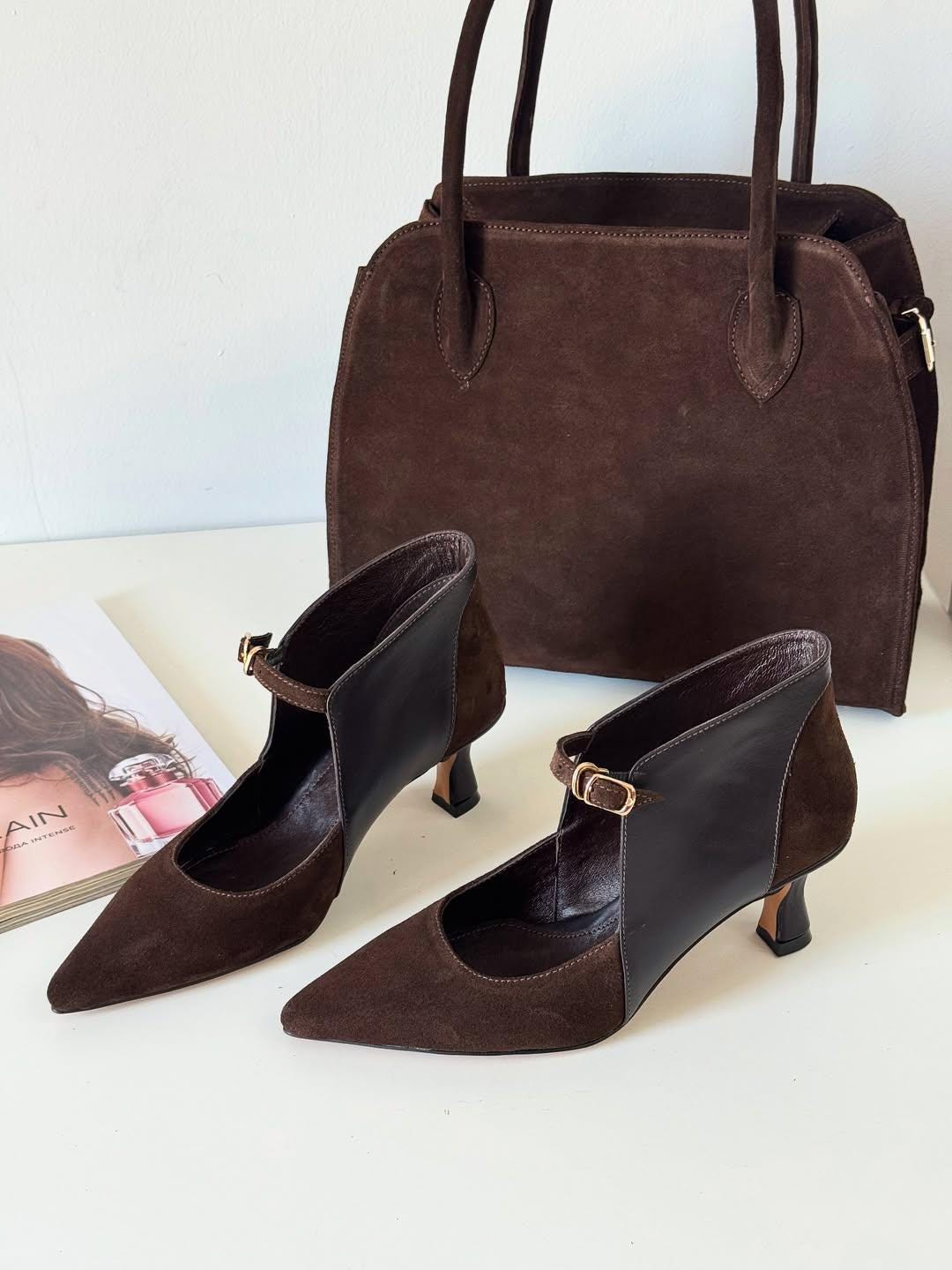 Chocolate Brown Dress Shoes Women - Etsy