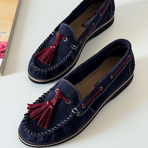 Moccasins Women 7 colors, Handmade Leather Jeans Moccasins - Grounding Comfort Shoes for Mom Birthday Gift, Summer Shoes