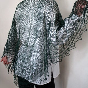 cotton yarn shawl, ivory shawl, cotton shawl, hand knit shawl, knit shawl wrap, knitted shawl, knit scarf, summer shawl, wedding shawl wrap