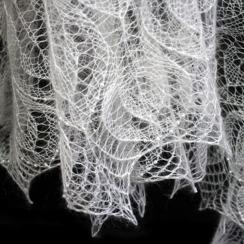 beaded wedding shawl