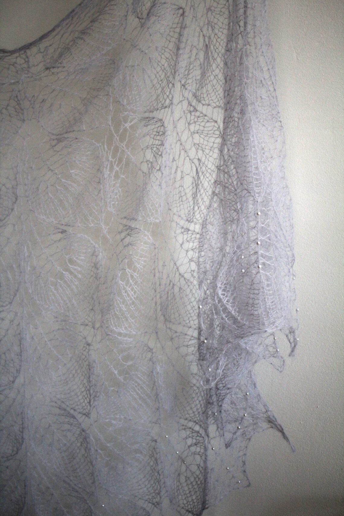 beaded wedding shawl