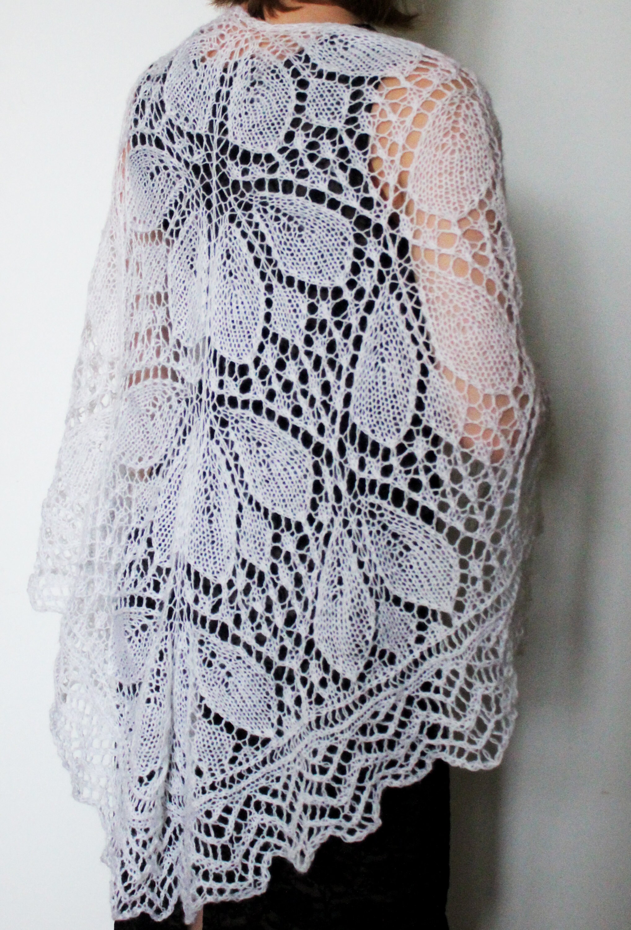 knitted woolen shawls