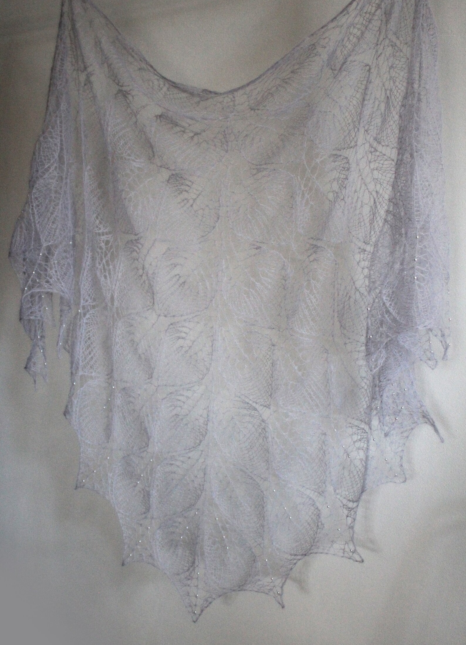 beaded wedding shawl