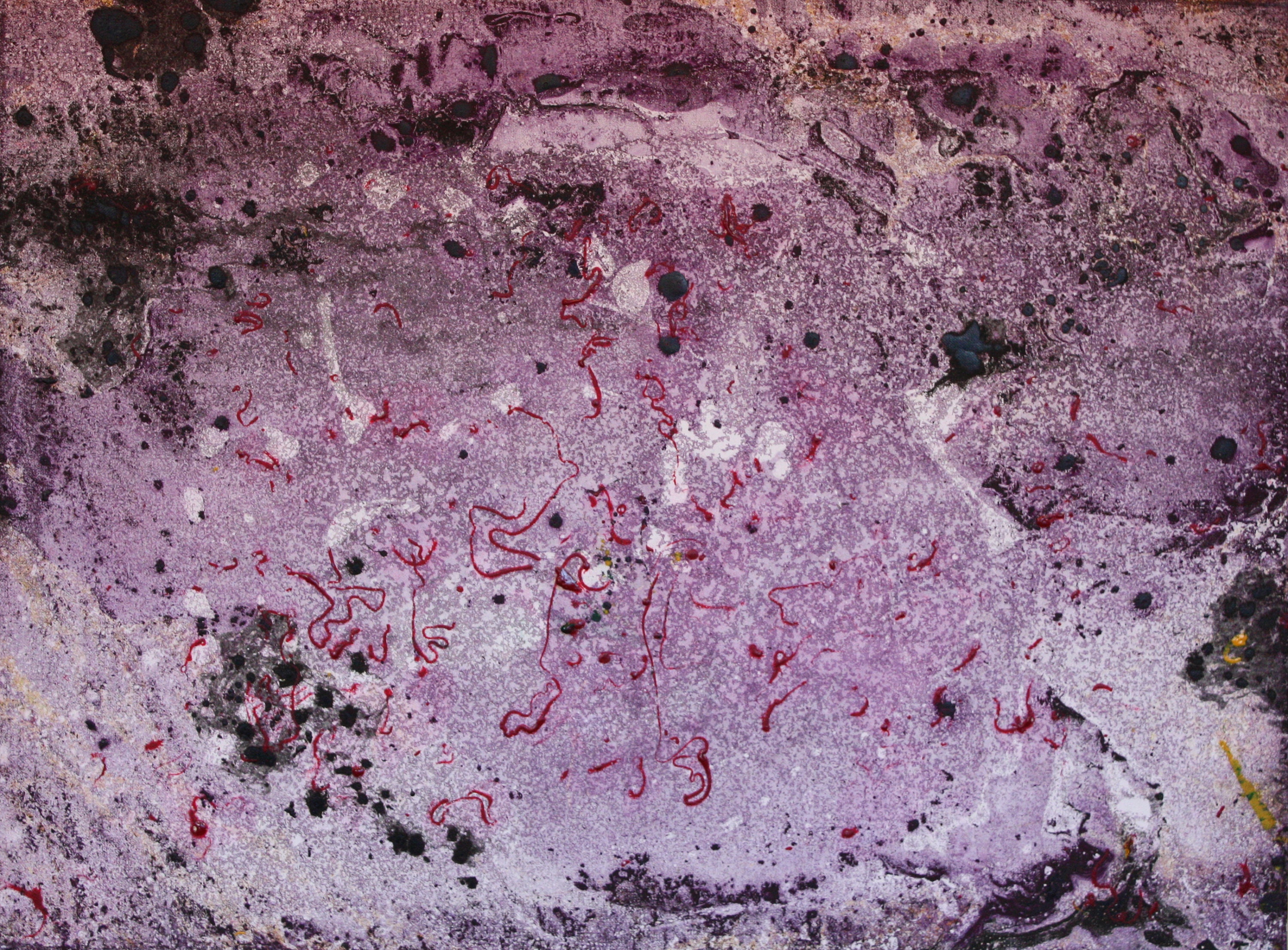 Modern Art Painting Home Office Wall Décor Original Violet | Etsy