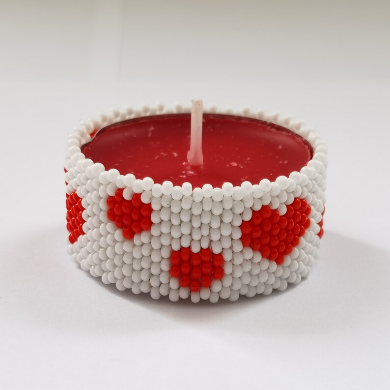 Tealight Candle Cover Holders Special Gift Valentines Day Valentines Day Gift Handmade Tea Light Holders with Heart Girlfriend Wife Her